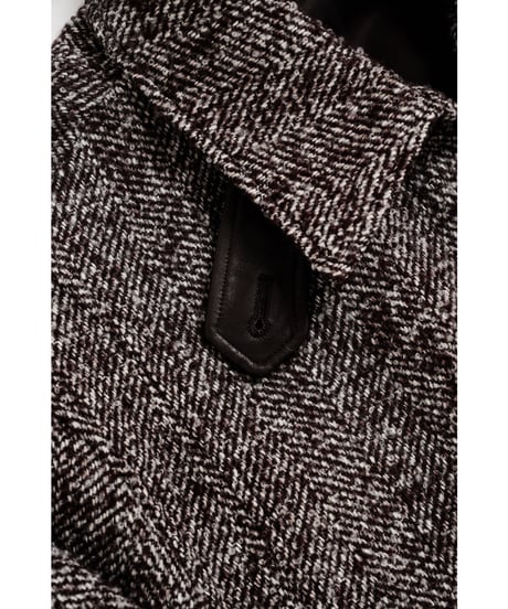 BISOWN LOOP TWEED SEAM POCKET BLOUSON