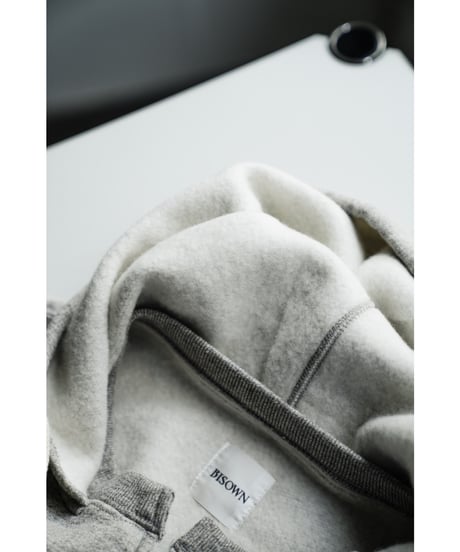 BISOWN AFTER HOODIE ZIP UP SWEAT