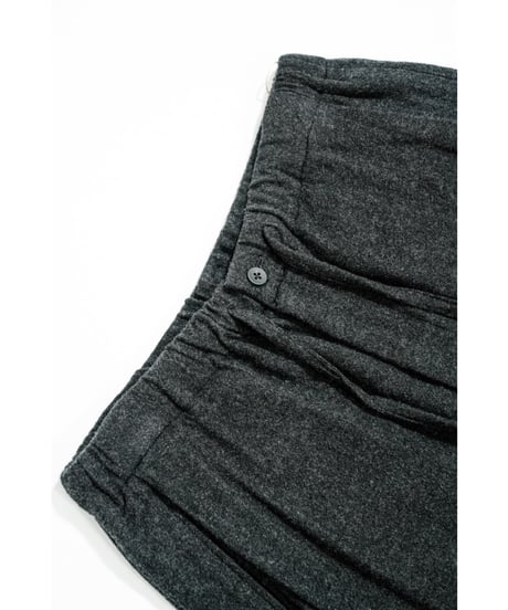 ULTERIOR SUPER FINE WOOL VIYELLA DRAWSTRING PANTS