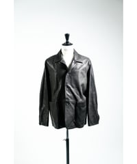 ULTERIOR CALF LEATHER COVERALL JKT