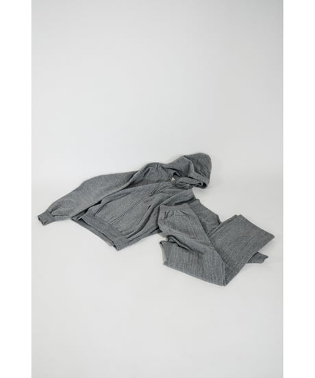 ULTERIOR FADED SILKY TERRY RW ZIP UP PARKA