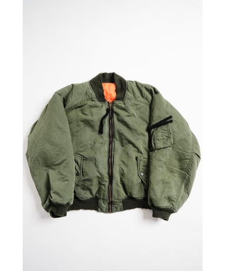 ANCELLM AGING BOMBER JACKET