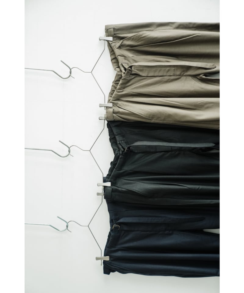ANCELLM WOOL SATIN BELT - LESS SLACKS | MusterW