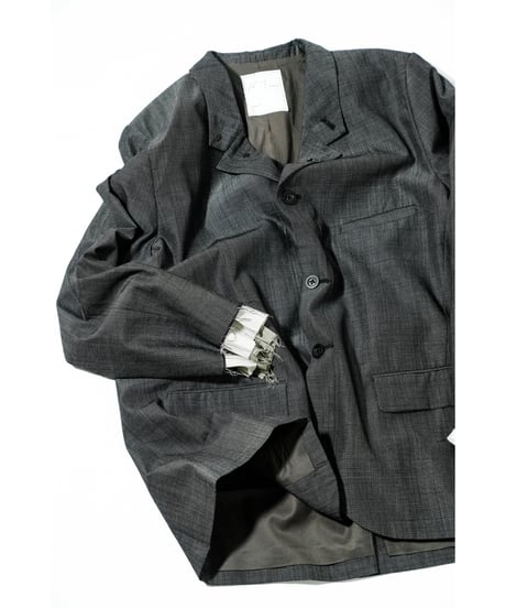 ANCELLM LAYERED TAIORED JACKET
