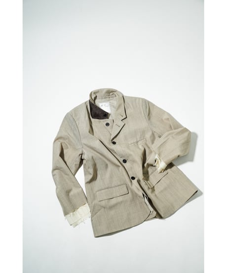 ANCELLM LAYERED TAIORED JACKET