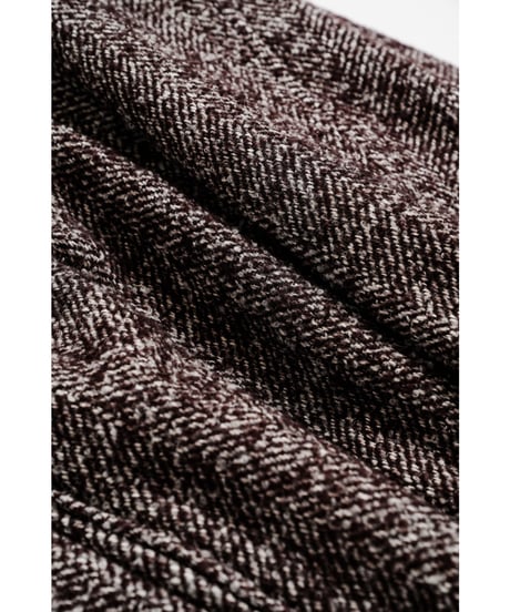 BISOWN LOOP TWEED SEAM POCKET BLOUSON
