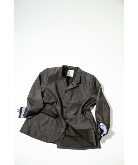 ANCELLM LAYERED TAIORED JACKET