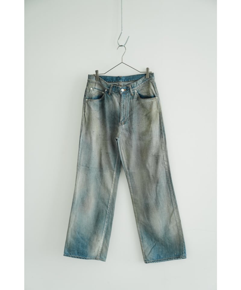 ANCELLM SHOE-CUT DENIM PANTS | MusterWerk Sud.