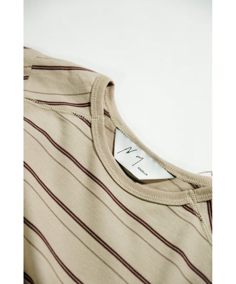 ANCELLM BORDER LS T-SHIRT