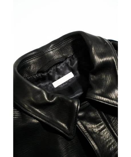 ULTERIOR CALF LEATHER FLIGHT JKT