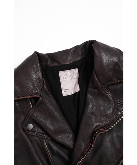 ANCELLM AGING H.L. BELTED JACKET
