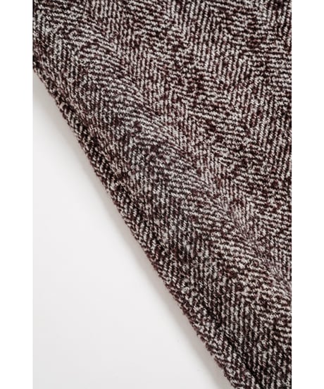 BISOWN LOOP TWEED EASY WIDE PANTS
