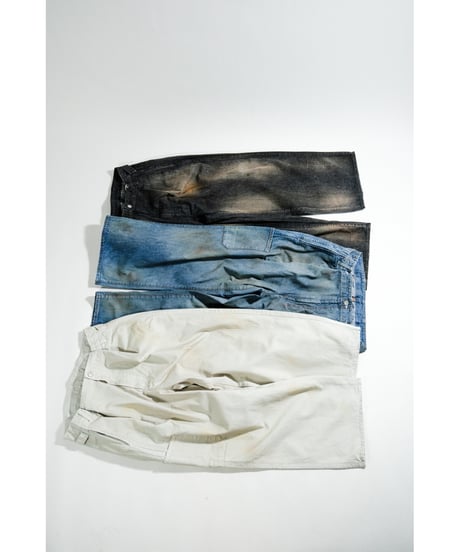ANCELLM DENIM PAINTER PANTS