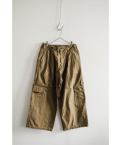 ANCELLM POPLIN CARGO PANTS