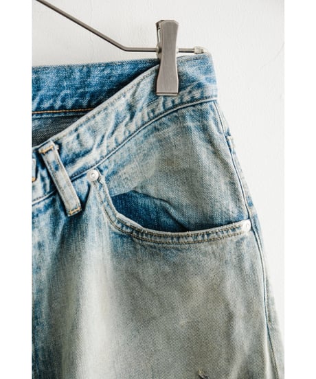 ANCELLM #08 MIDDLE STRAIGHT 5P DENIM PANTS