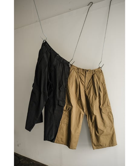 ANCELLM POPLIN CARGO PANTS