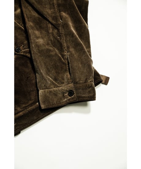 ANCELLM AGING CORDUROY JACKET