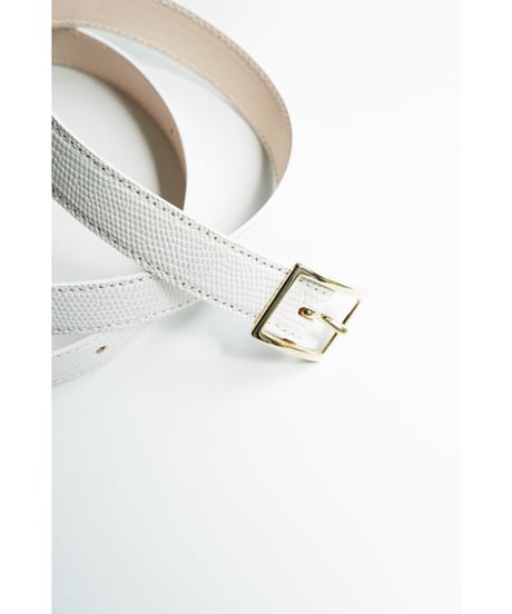BISOWN LIZARD CLASSIC SQURARE BELT