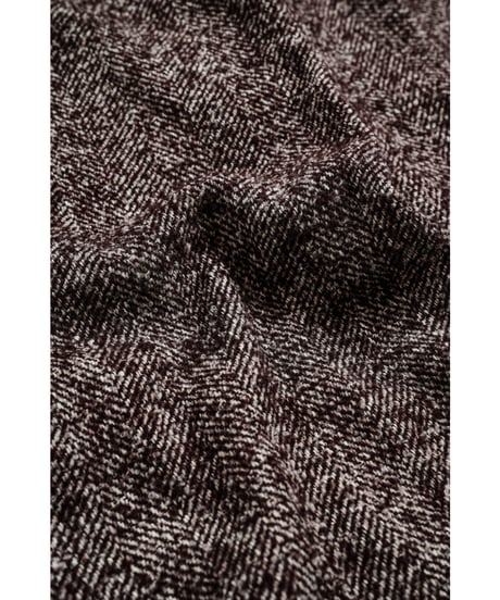 BISOWN LOOP TWEED EASY WIDE PANTS