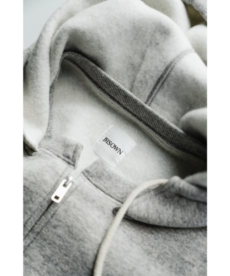 BISOWN AFTER HOODIE ZIP UP SWEAT