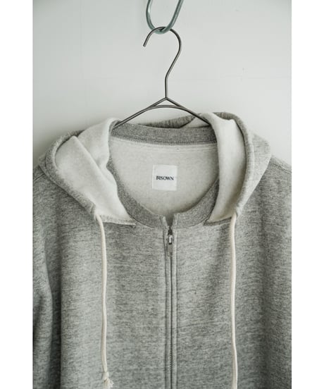 BISOWN AFTER HOODIE ZIP UP SWEAT