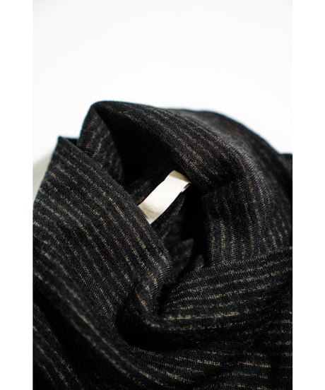 ULTERIOR SUPER FINE WOOL COTTON TURTLE-NECK TOP