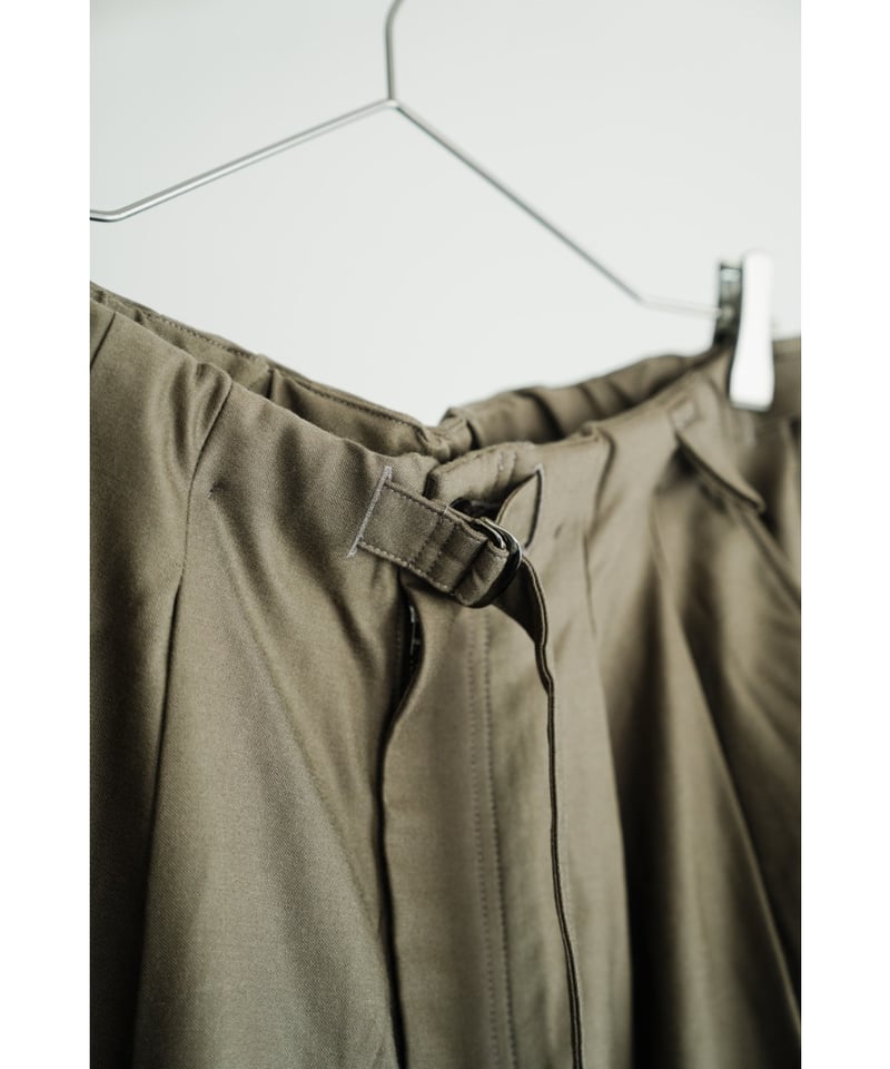 ANCELLM WOOL SATIN BELT - LESS SLACKS | MusterW