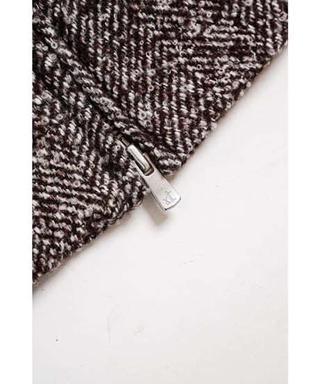 BISOWN LOOP TWEED SEAM POCKET BLOUSON