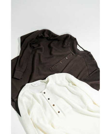 ANCELLM C/CA HENLEY LS T-SHIRT