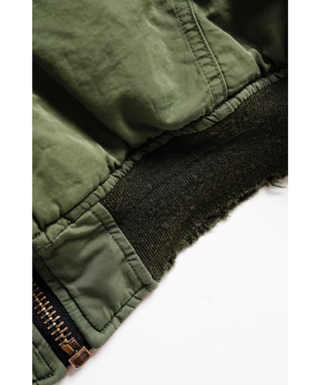 ANCELLM AGING BOMBER JACKET