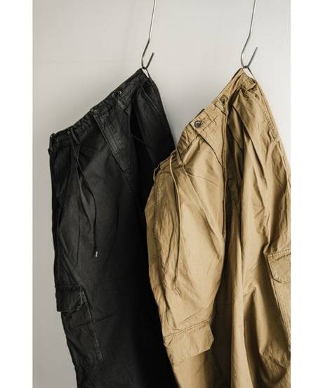 ANCELLM POPLIN CARGO PANTS