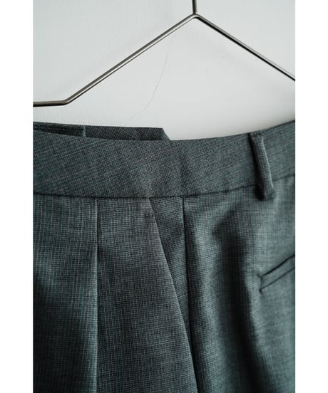 BISOWN BRITISH CLASSIC WOOL 2TUCK SLACKS