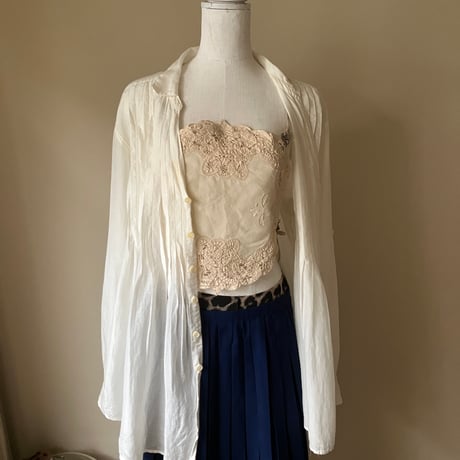 Silk Shirt / White