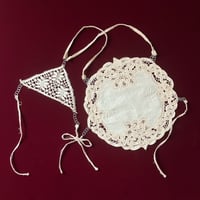 【2001 PRODUCTS】Vintage Doily Camisole No.3