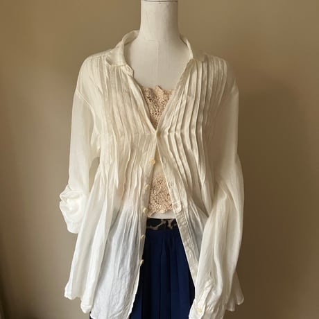 Silk Shirt / White