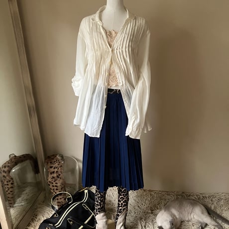 Silk Shirt / White