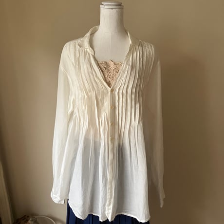 Silk Shirt / White