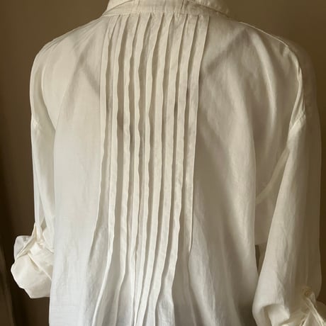 Silk Shirt / White