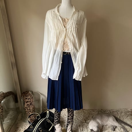 Silk Shirt / White