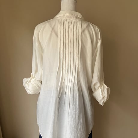Silk Shirt / White