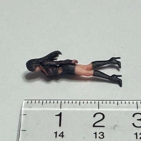 1/64 8009-06 フィギュア　ミニカー　トミカに　ジオラマ　ミニチュア　リアルフィギュア　完成品