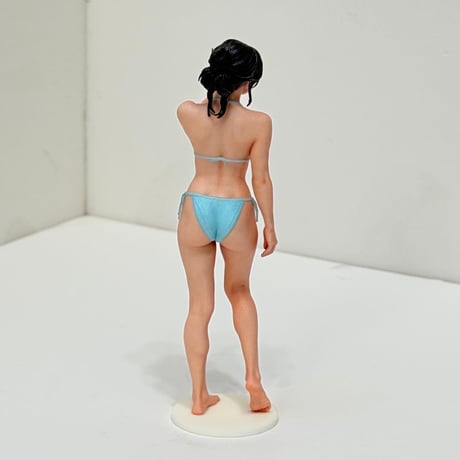 1/18 台付　フィギュア　5435-B 水着　水色　完成品　リアルフィギュア　塗装済み完成品