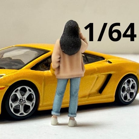 1/64 フィギュア　6236 完成品　ミニチュア　ミニカーに　トミカに