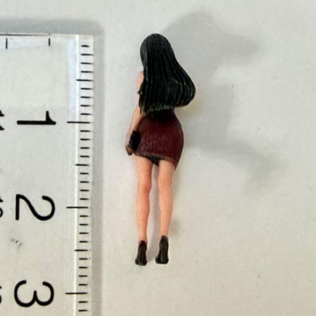 1/64 フィギュア　8009-05 ミニカーに　トミカに　ジオラマ　ミニチュア　ミニチュアイメージ　リアルフィギュア