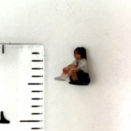 Nゲージ　フィギュア　3996 女子高生　鉄道模型　ジオラマ　レイアウト　リアルフィギュア　ミニチュアイメージ