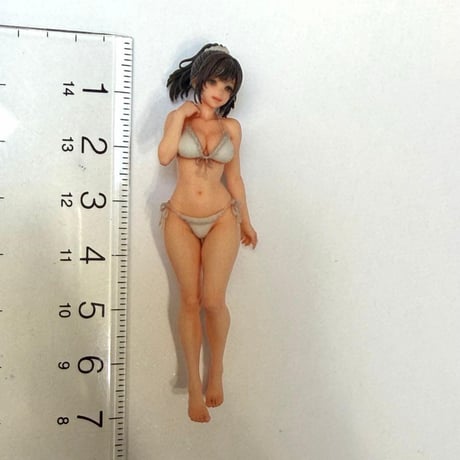 1/24 8001-01 フィギュア 水着　完成品　ミニカーに　ミニチュアイメージ　リアルフィギュア