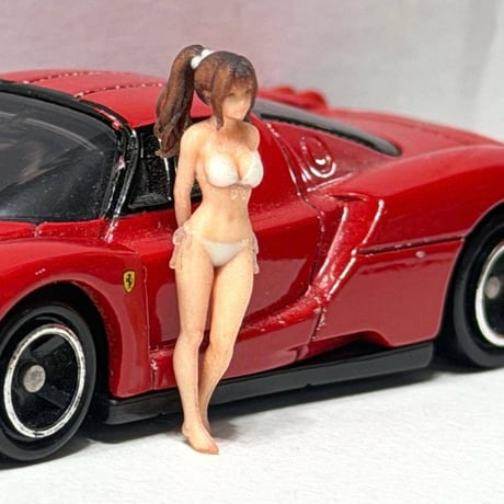 1/64 8011-02 フィギュア　ミニカーに　トミカに　ミニチュア　完成品 ミニチュアイメージ　リアルフィギュア　　ジオラマ