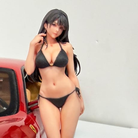 1/18 8009-02 フィギュア　完成品　ミニカーに　1/64より大　リアルフィギュア　ジオラマに