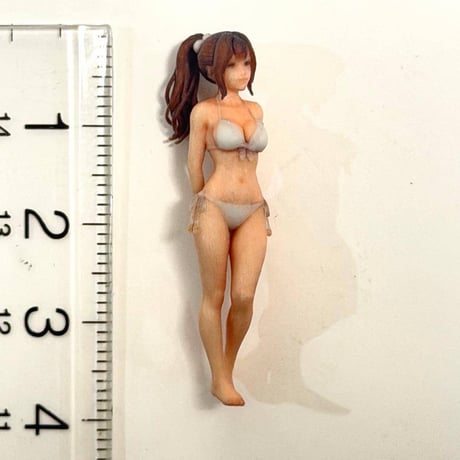 1/43 フィギュア 8011-02 完成品 ジオラマ　水着　ミニチュアイメージ　リアルフィギュア　ミニチュア
