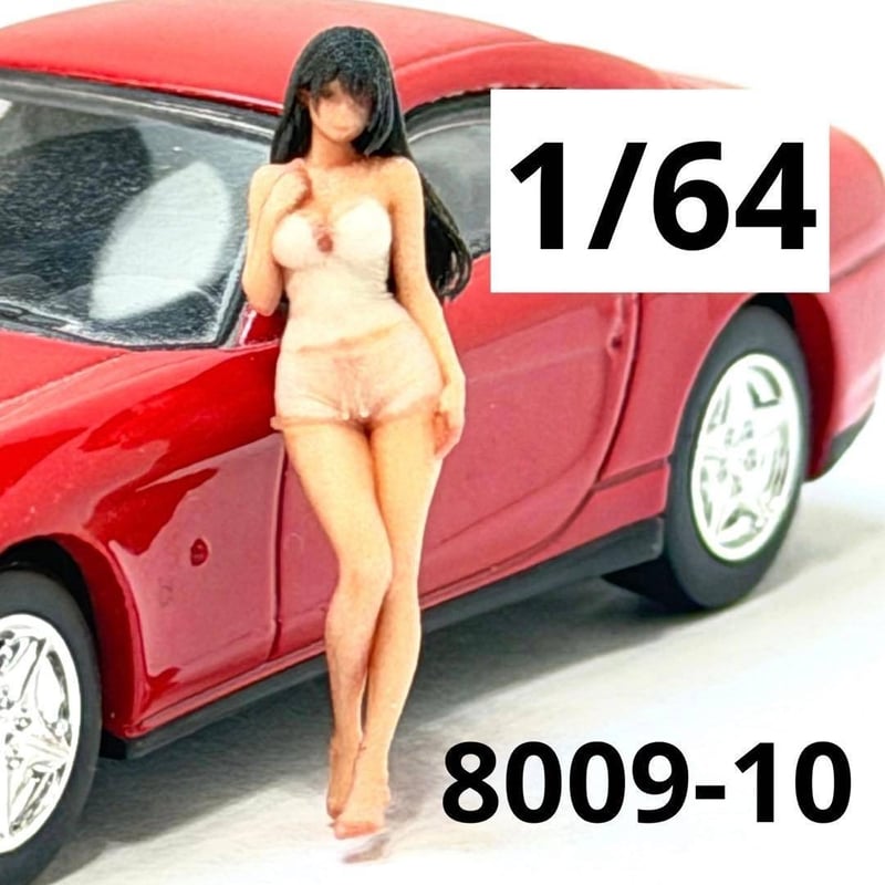 1/64 フィギュア 8009-10 ミニチュア ジオラマ ミニカーに ミニチュア
